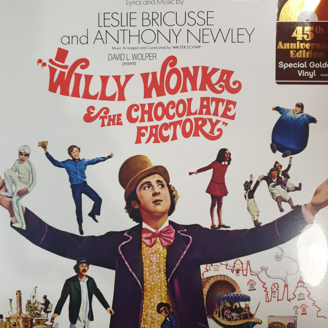 VARIOUS ARTISTS - CHARLIE AND THE CHOCOLATE FACTOR O.S.T. (GOLD COLOURED) VINYL