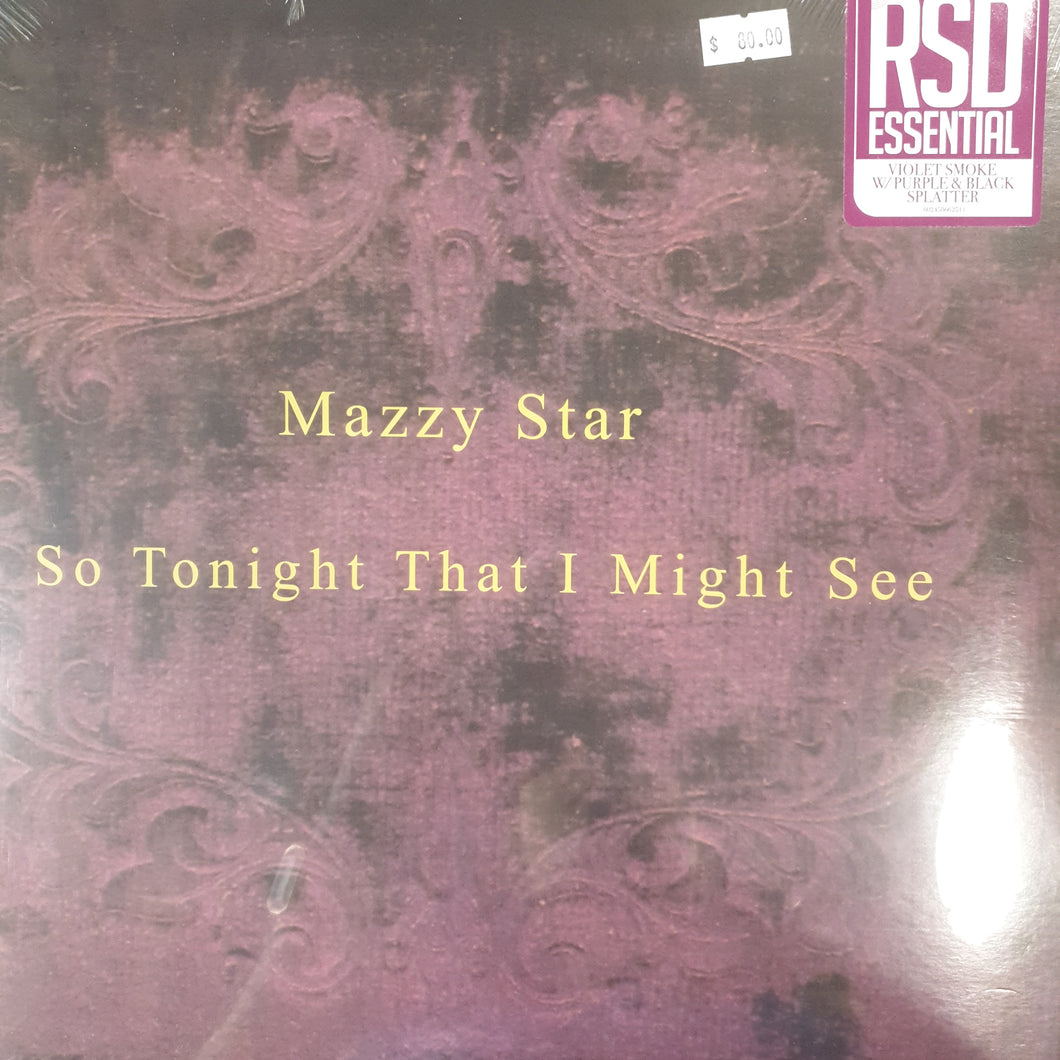 MAZZY STAR - SO TONIGHT THAT I MIGHT SEE (PURPLE AND BLACK SPLATTERED) VINYL