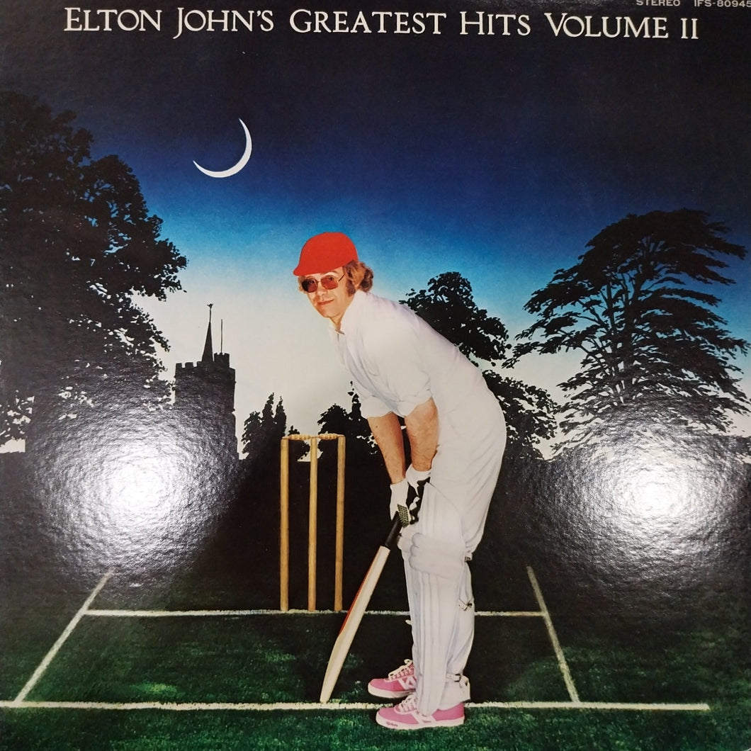 ELTON JOHN - GREATEST HITS VOLUME II (USED VINYL 1977 JAPAN M- M-)