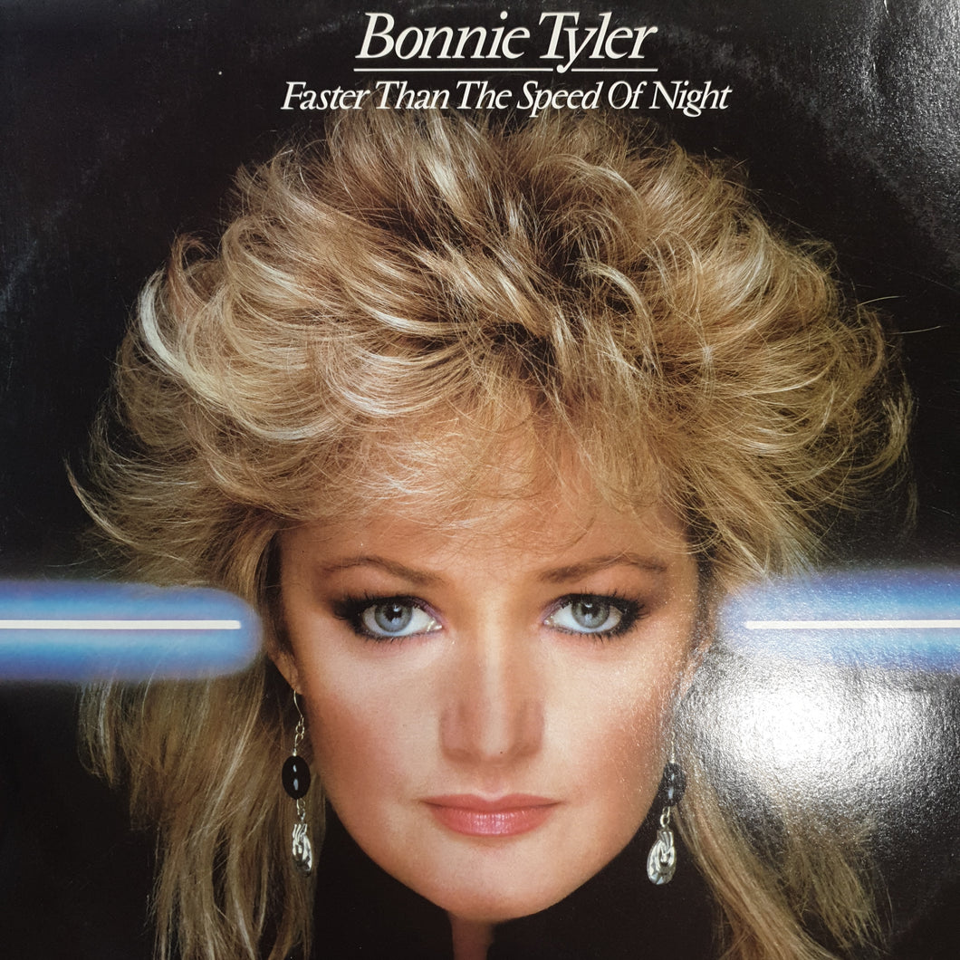 BONNIE TYLER - FASTER THAN THE SPEED OF NIGHT (USED VINYL 1983 AUS M-/EX)