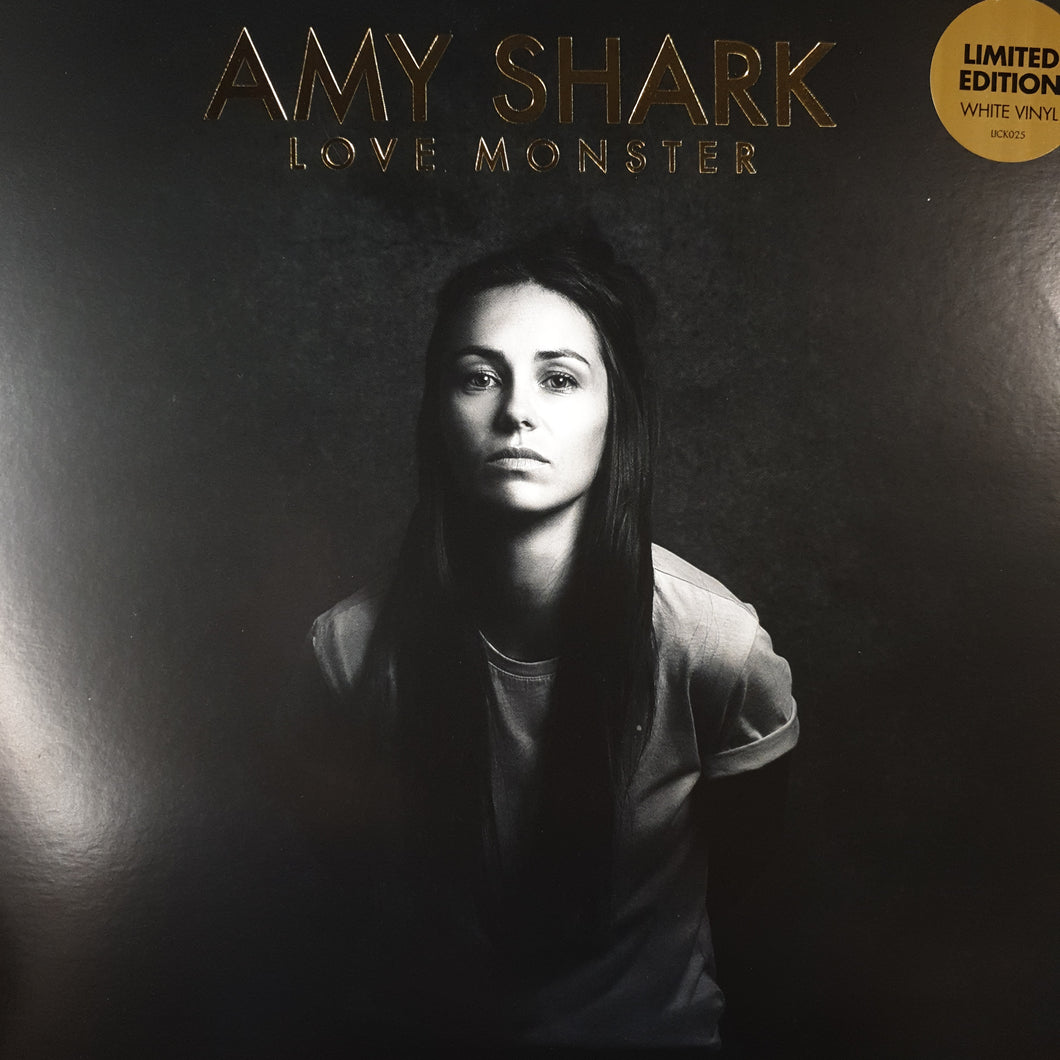 AMY SHARK - LOVE MONSTER (WHITE COLOURED) (USED VINYL 2018 AUS EX+/EX+)