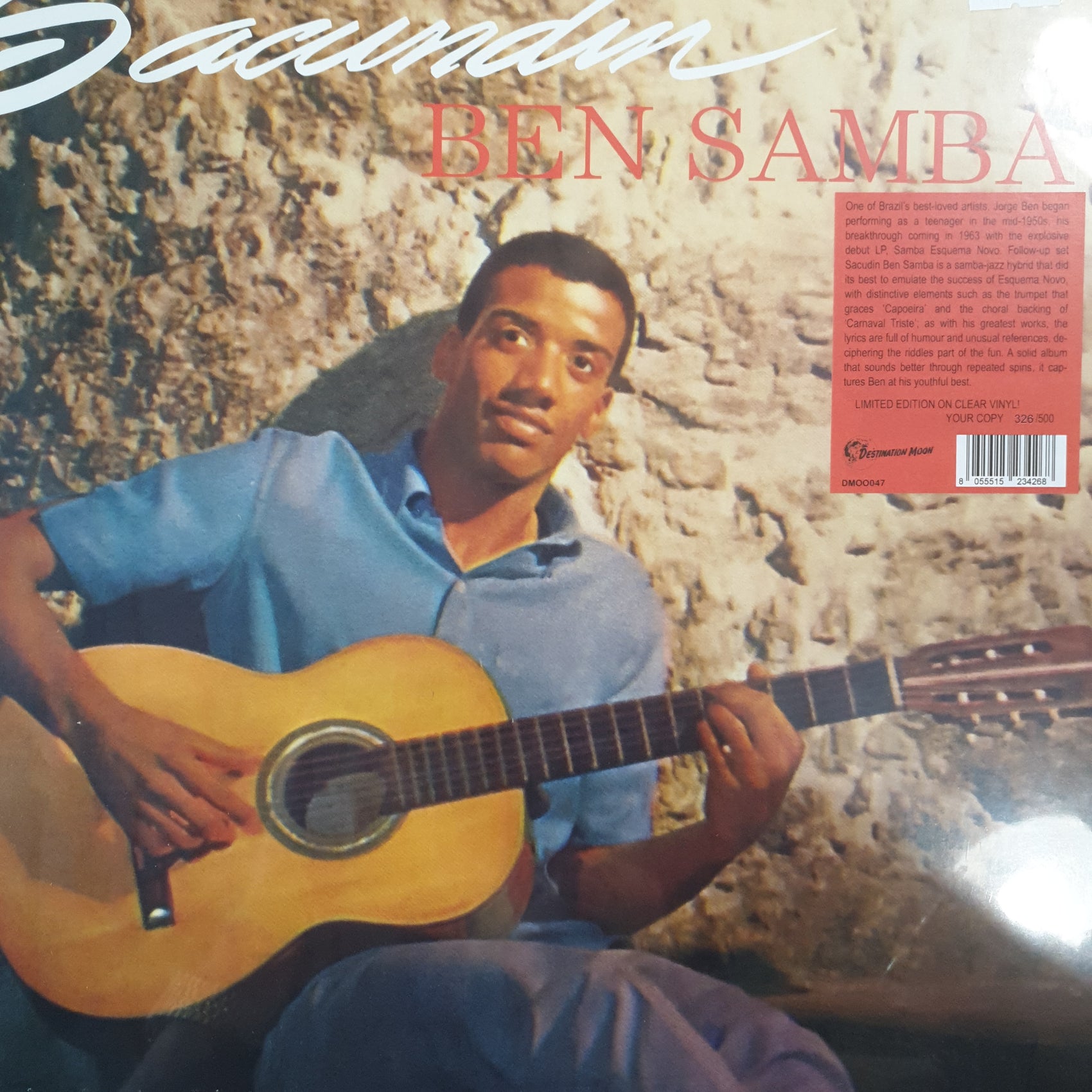 JORGE BEN - SAMBA (CLEAR COLOURED) VINYL