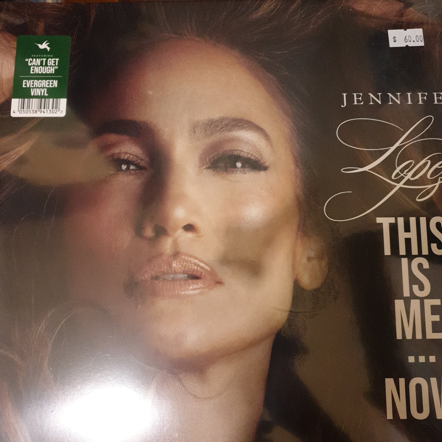 JENNIFER LOPEZ - THIS IS ME... NOW (GREEN COLOURED) VINYL
