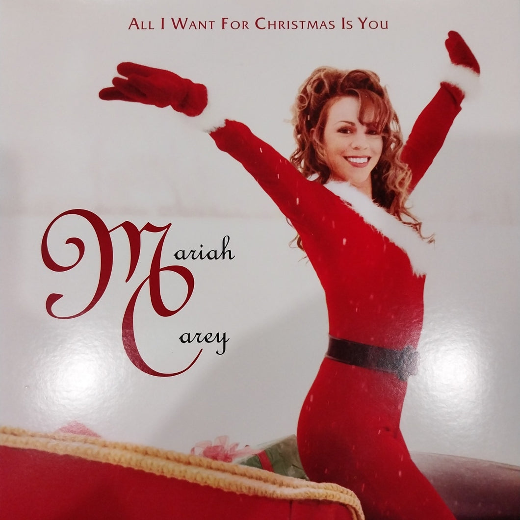 MARIAH CAREY - ALL I WANT FOR CHRISTMAS IS YOU (USED VINYL 2019 U.S. EP M- EX+)
