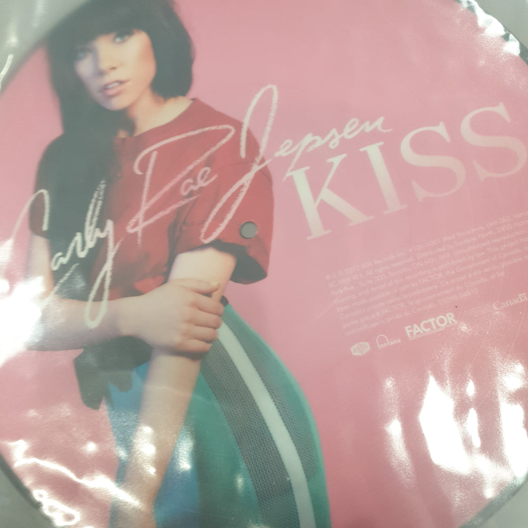 CARLY RAE JEPSEN - KISS (PIC DISC) (USED VINYL 2016 US/CANADIAN M-)
