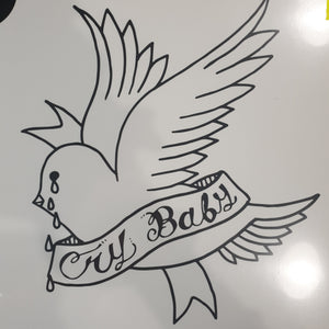 LIL PEEP - CRY BABY (WHITE COLOURED) (12") VINYL