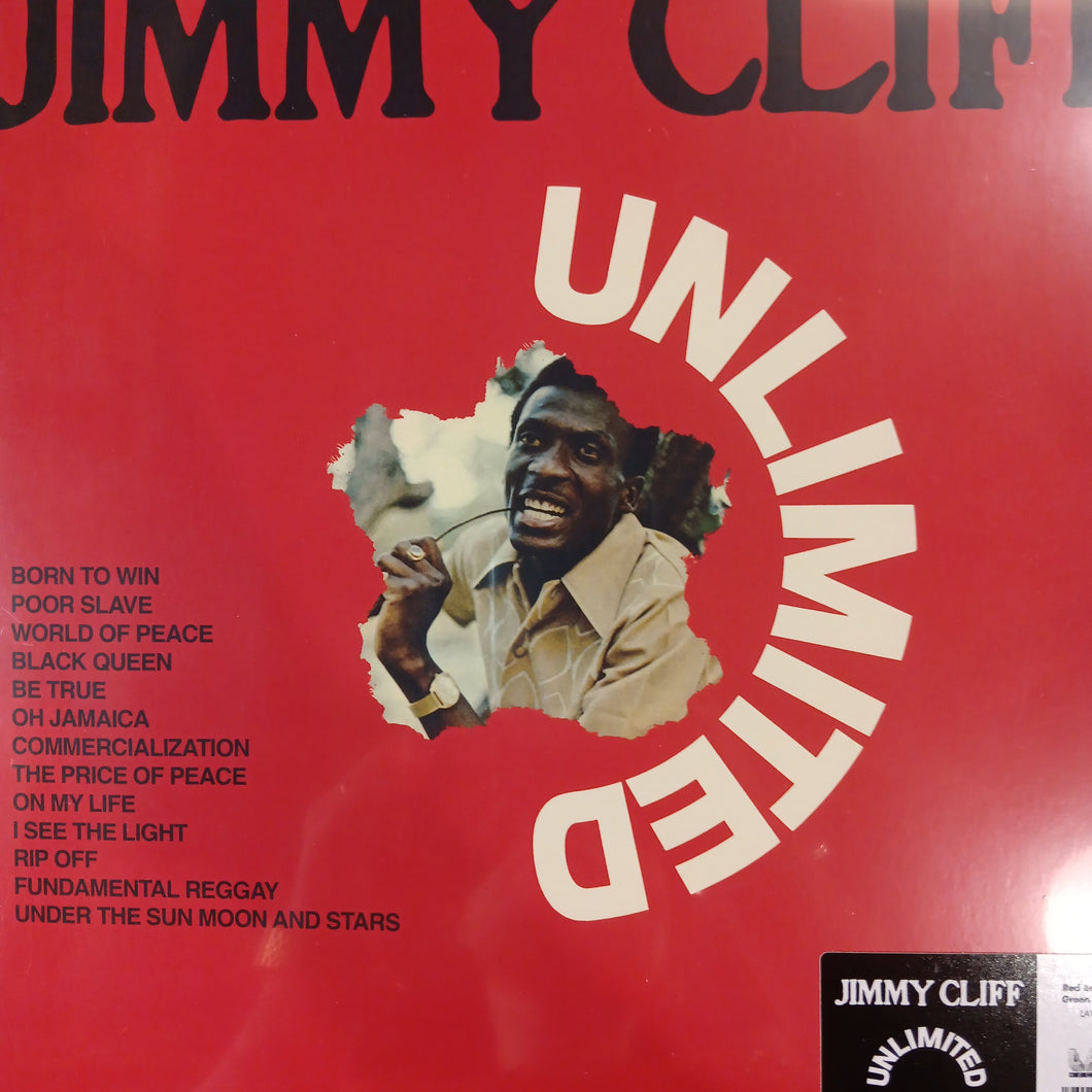 JIMMY CLIFF - UNLIMITED (RED AND GREEN COLOURED) (2LP) VINYL