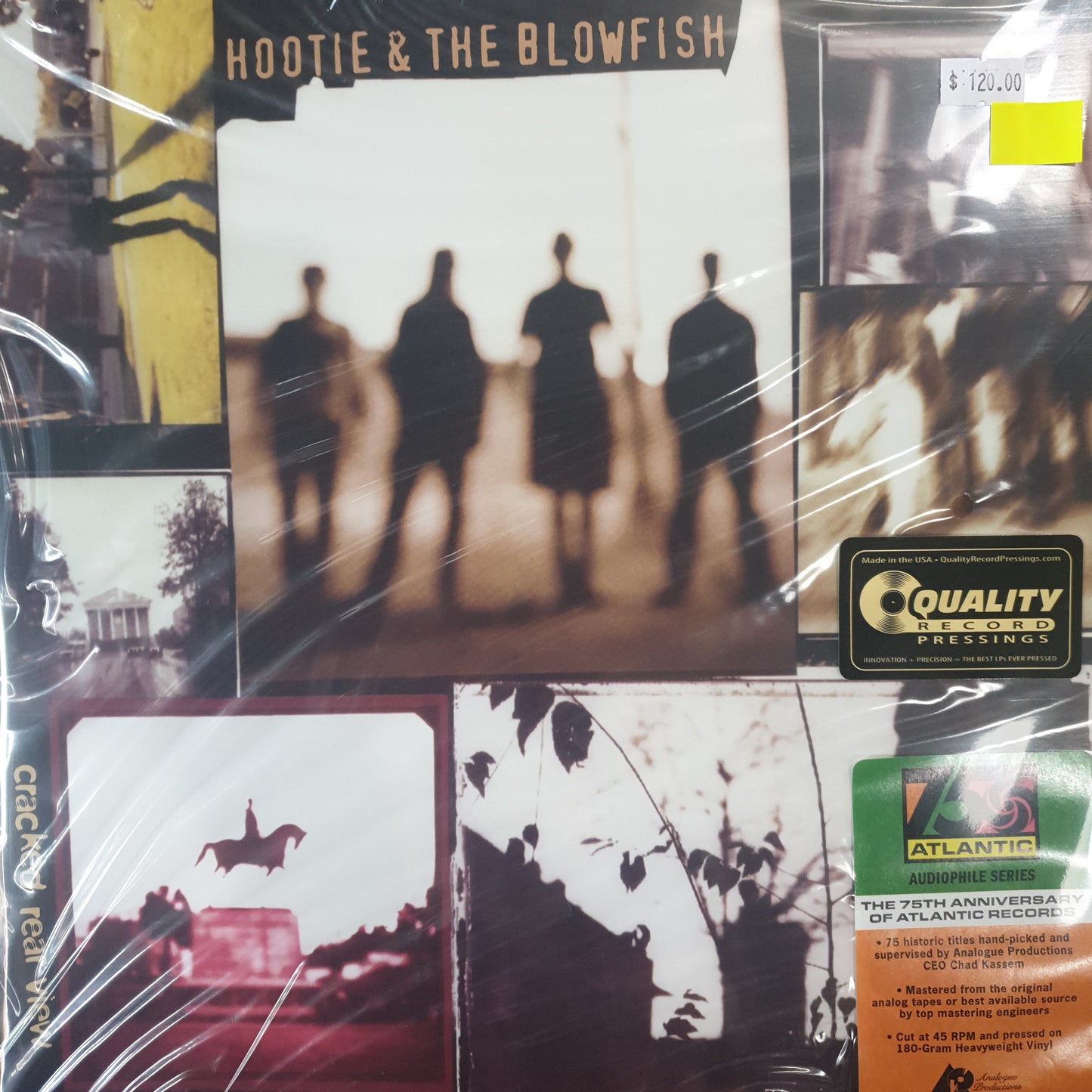 HOOTIE & THE BLOWFISH - CRACKED REAR VIEW (2LP) (45RPM 75TH ANNIVERSARY ATLANTIC PRESSING) VINYL