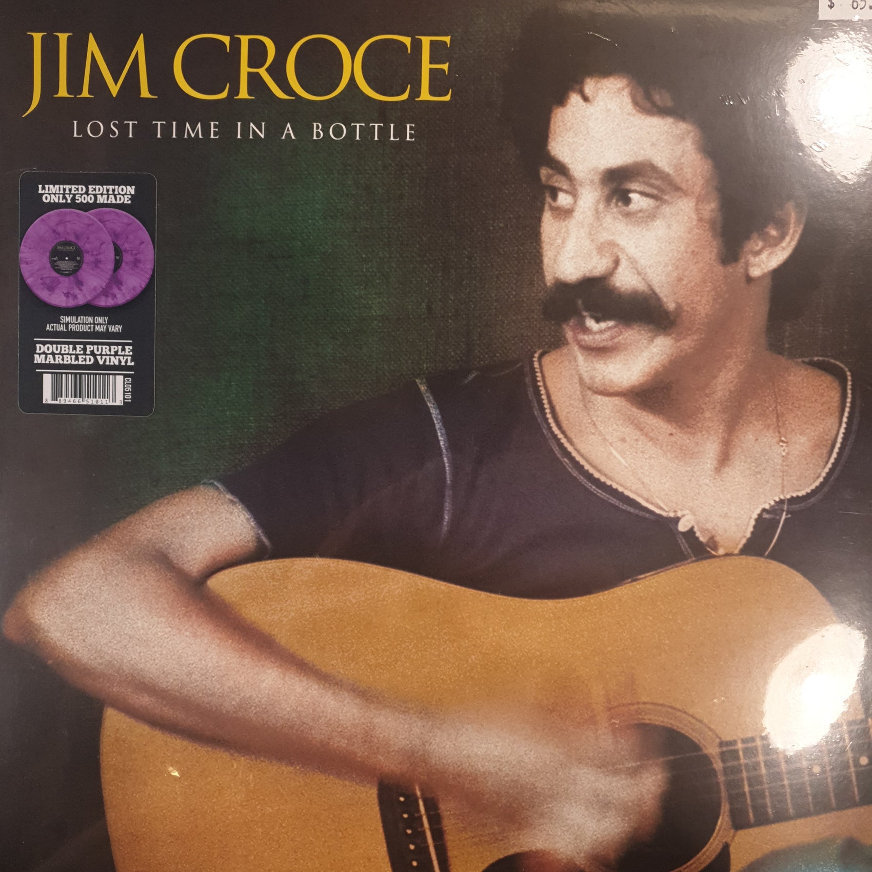 JIM CROCE - LOST TIME IN A BOTTLE (2LP) (PURPLE COLOURED) VINYL