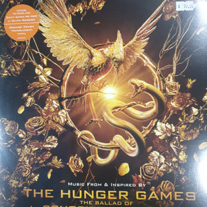 VARIOUS ARTISTS - HUNGER GAMES: THE BALLAD OF SONGBIRDS AND SNAKES (ORANGE COLOURED) O.S.T. VINYL