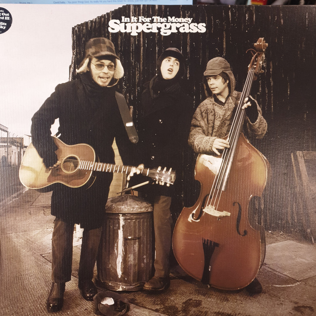 SUPERGRASS - IN IT FOR THE MONEY (USED VINYL 1997 UK EX/M-)