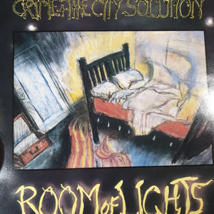 CRIME & THE CITY SOLUTION - ROOM OF LIGHTS (USED VINYL 1986 UK M-/EX+)