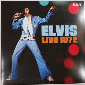 ELVIS PRESLEY- LIVE 1972 (USED VINYL 2023 EURO 2LP M- M-)