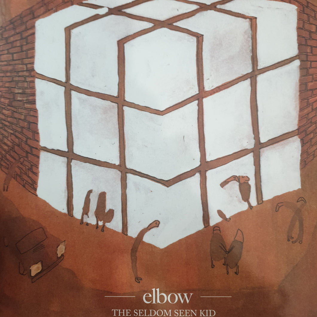 ELBOW - THE SELDOM SEEN KID (2LP) (USED VINYL 2008 UK M-/EX+)
