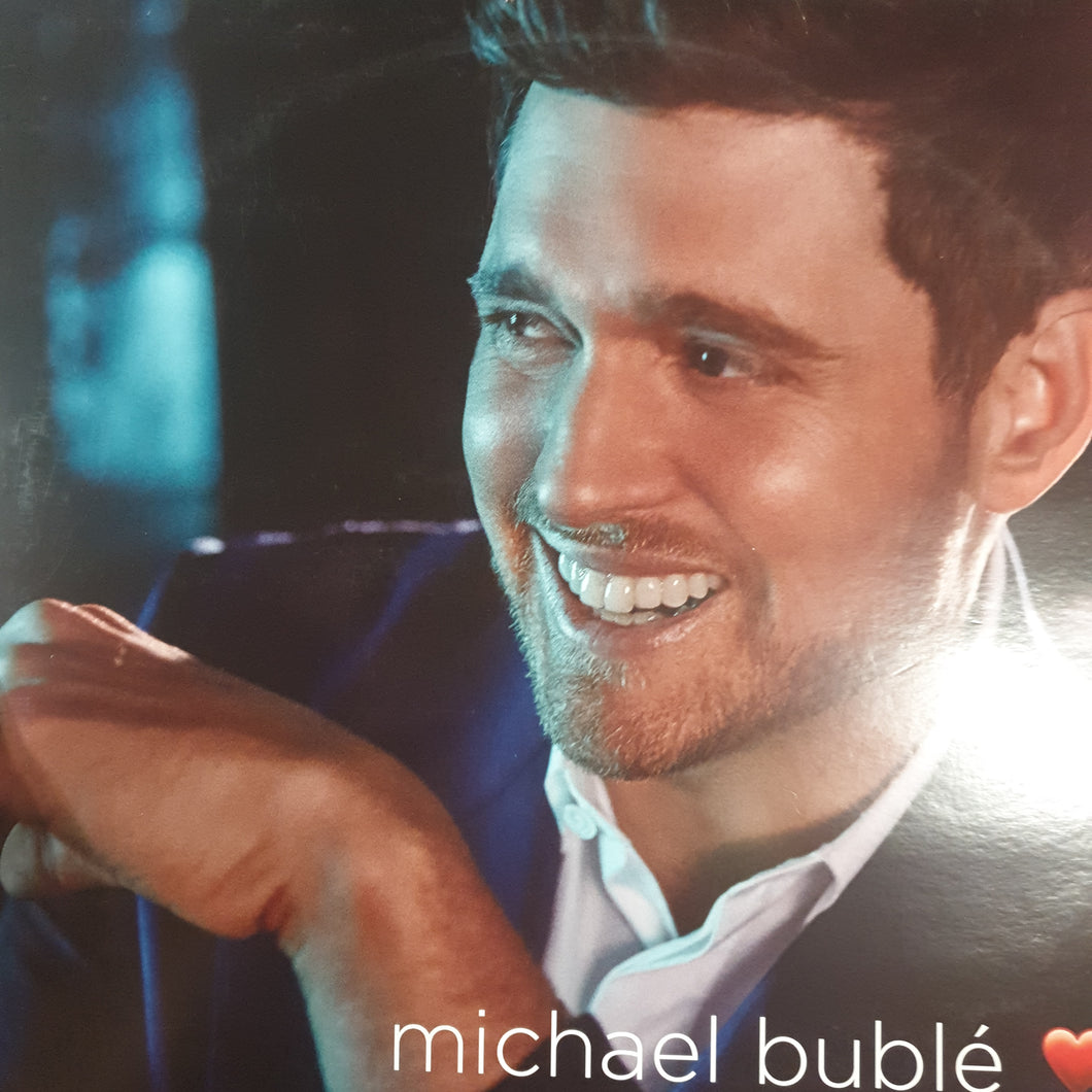 MICHAEL BUBLE - ❤ (MILKY CLEAR COLOURED) (USED VINYL 2018 US EX+/EX)