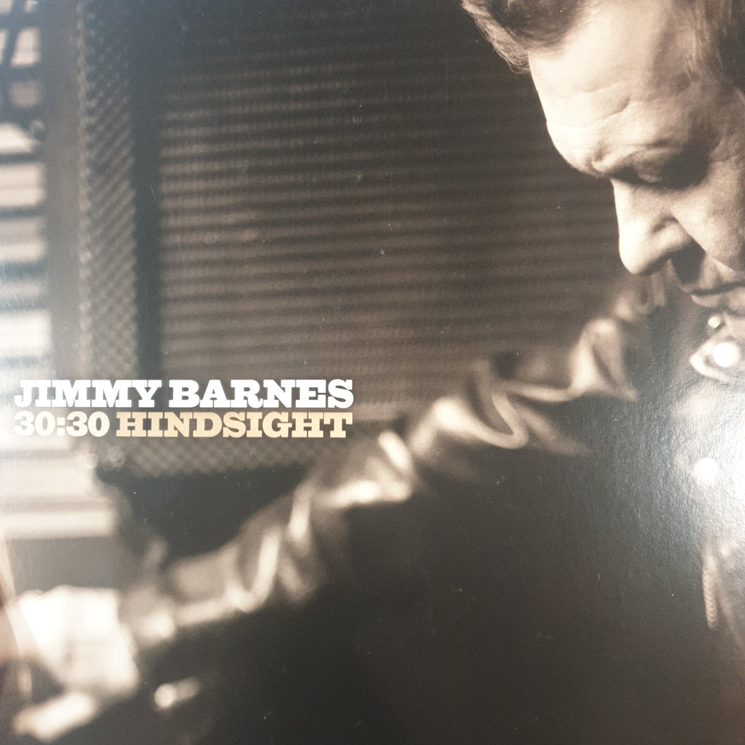 JIMMY BARNES - 30:30 HINDSIGHT (BLACK AND WHITE COLOURED) (2LP) (USED VINYL 2014 AUS EX+/ EX+)