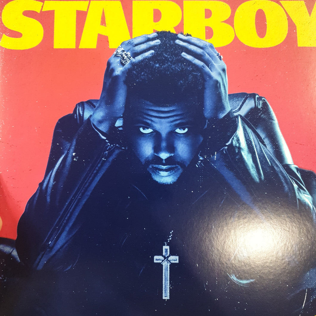 WEEKND - STARBOY (2LP) (RED COLOURED) (USED VINYL 2017 EURO M-/M-)