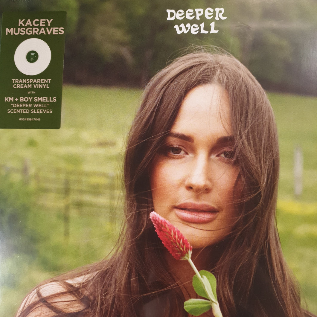 KACEY MUSGRAVES - DEEPER WELL (TRANSPARENT CREAM COLOURED) (WITH SCENTED SLEEVES)
