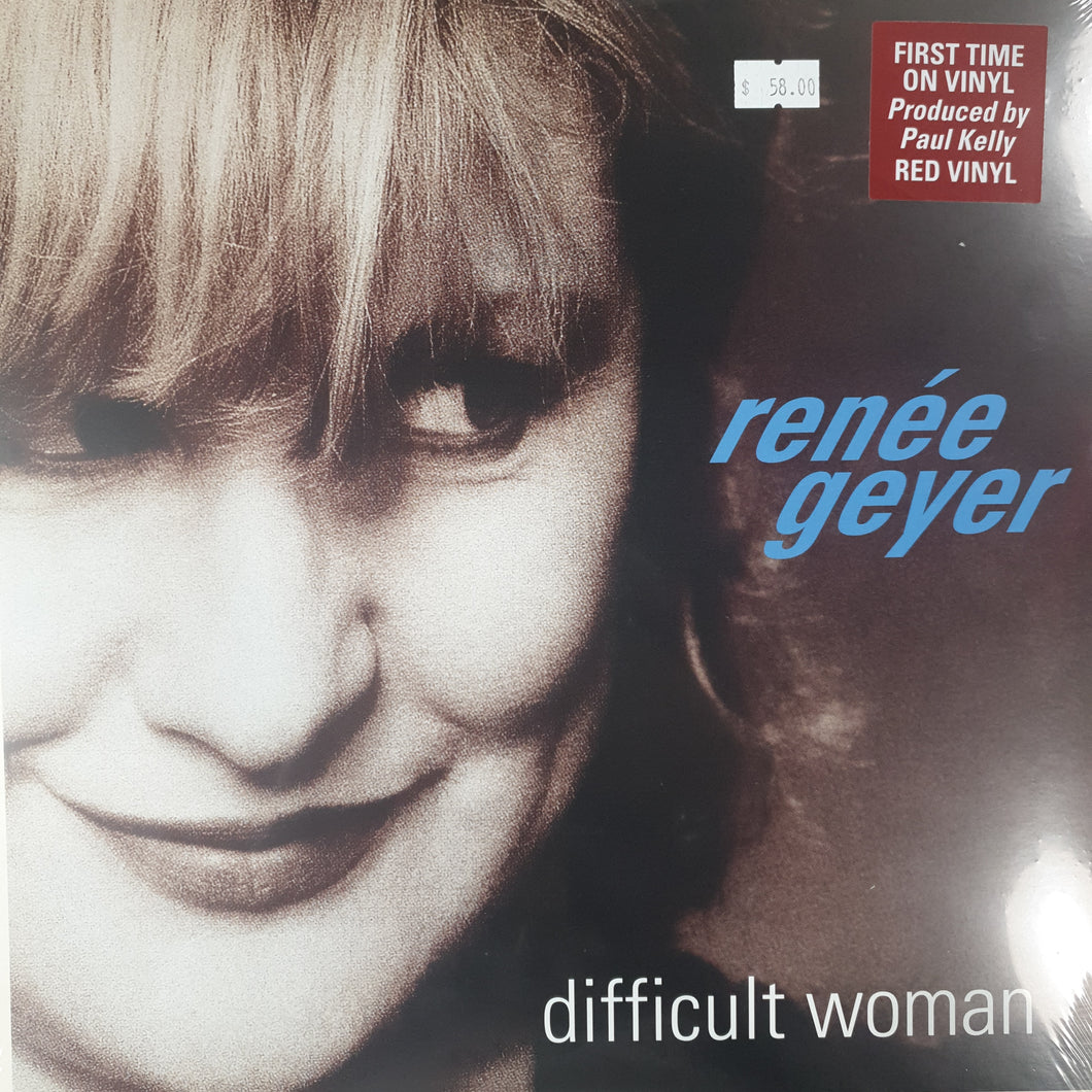 RENEE GEYER - DIFFICULT WOMAN (RED COLOURED) VINYL