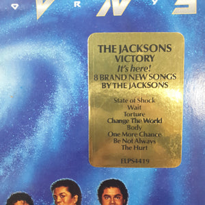 JACKSONS - VICTORY (USED VINYL 1984 AUS EX+/EX+)