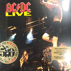 AC/DC - LIVE (GOLD COLOURED) (2LP) VINYL