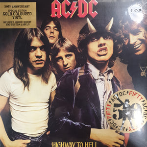 AC/DC - HIGHWAY TO HELL (GOLD COLOURED) VINYL