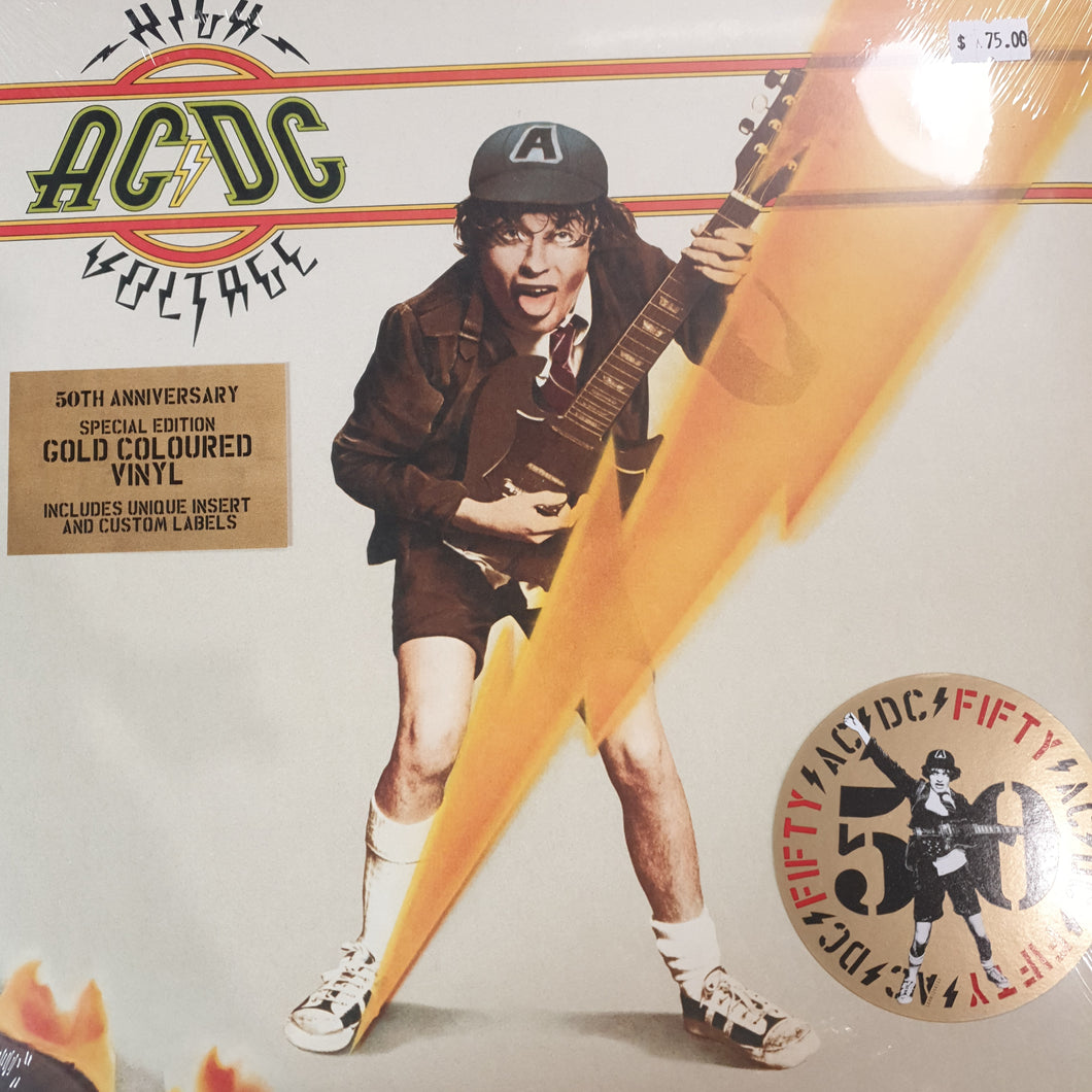 AC/DC - HIGH VOLTAGE (GOLD COLOURED) VINYL