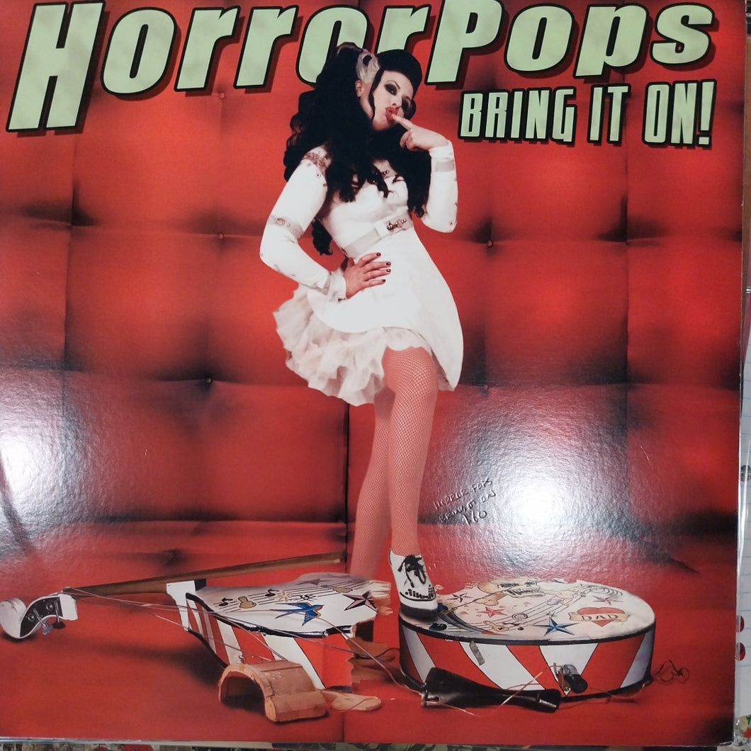 HORROR POPS - BRING IT ON (USED VINYL 2005 U.S. RED M- M-)