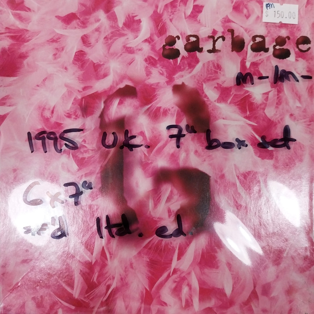 GARBAGE (USED VINYL 1997 6X7" NUMBERED LMT ED BOX SET M- M-)