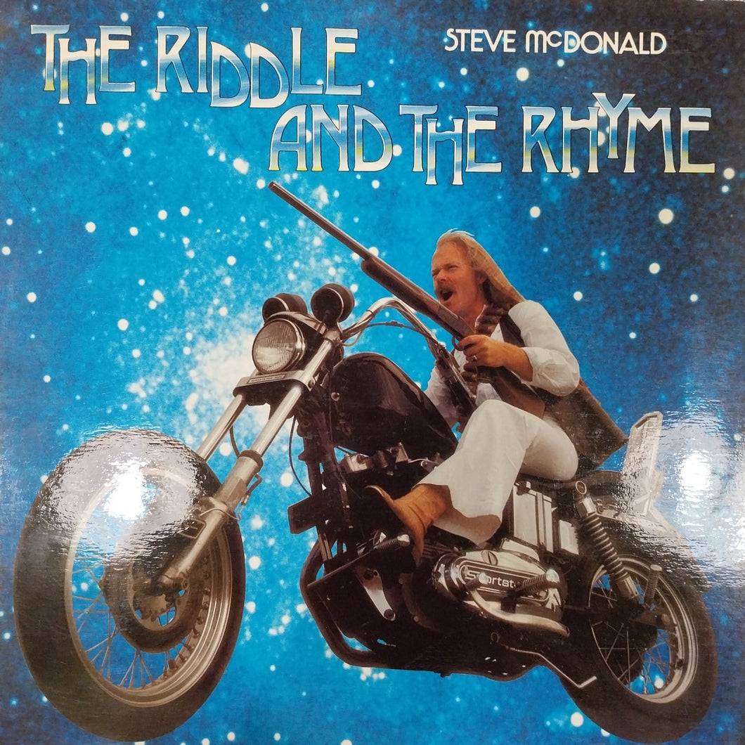 STEVE MCDONALD - THE RIDDLE AND THE RHYME (USED VINYL 1980 N.Z. M- M-)