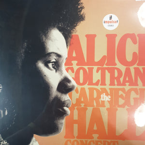 ALICE COLTRANE - THE CARNEGIE HALL CONCERT (2LP) VINYL
