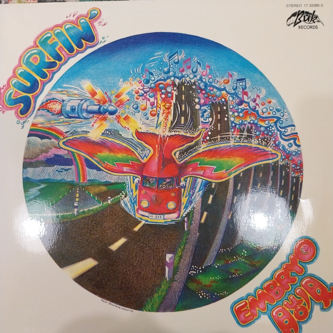 EMBRYO - SURFIN (USED VINYL 1975 GERMAN EX+ EX+)