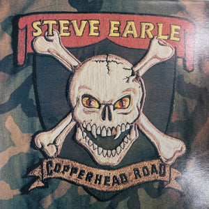 STEVE EARLE - COPPERHEAD ROAD (USED VINYL 1988 AUS M- EX)