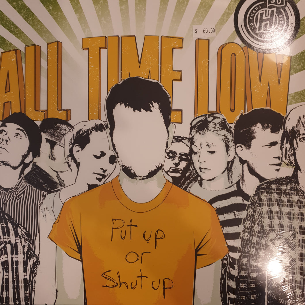 ALL TIME LOW - PUT UP OR SHUT UP (YELLOW COLOURED) VINYL