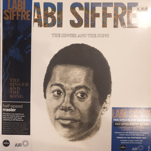 LABI SIFFRE - THR SINGER AND SONG (WITH SIGNED PRINT) (HALF SPEED MASTERED) VINYL