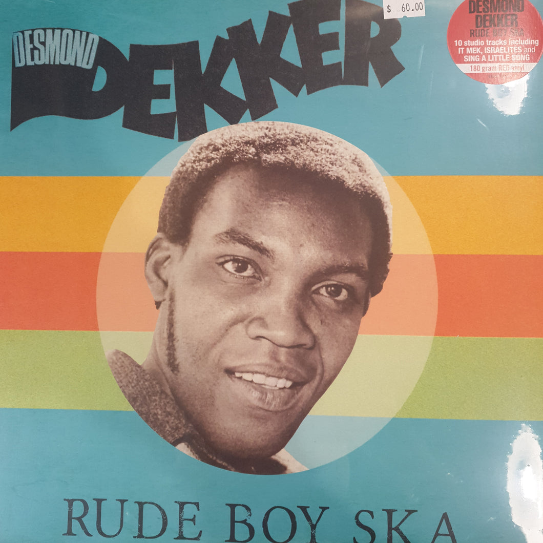 DESMOND DEKKER - RUDE BOY SKA (RED COLOURED) VINYL