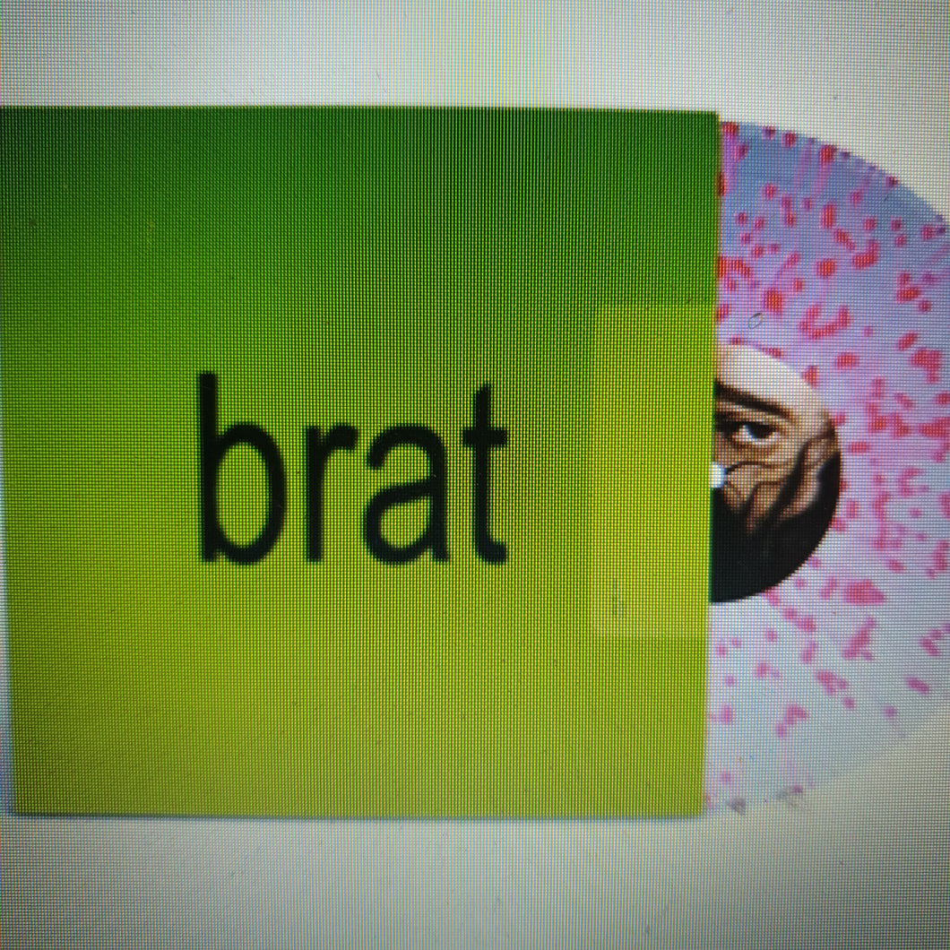 *PRE-ORDER PRICE* CHARLI XCX - BRAT (LIMITED CLEAR AND PINK COLOURED) VINYL