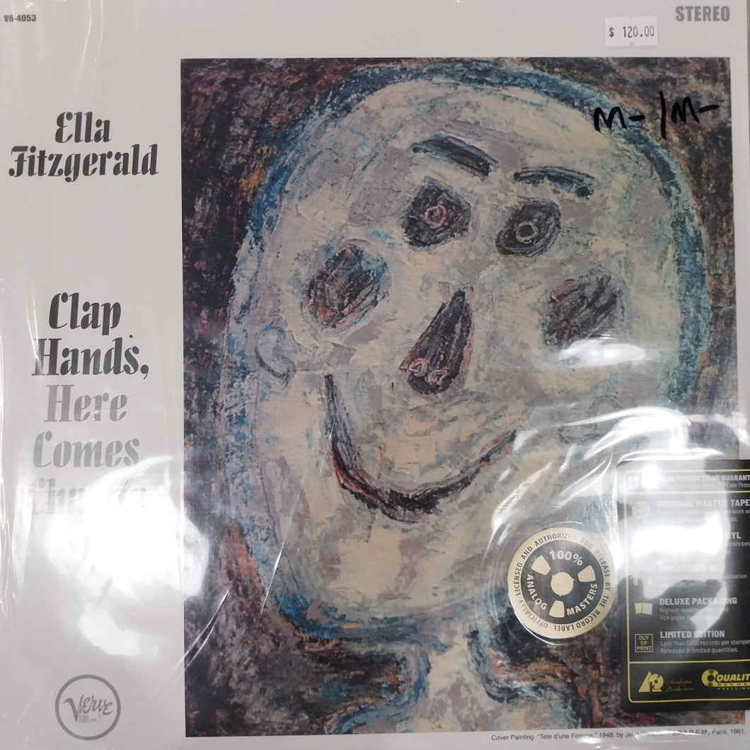 ELLA FITZGERALD - CLAP HANDS, HERE COMES CHARLIE (ANALOGUE PRODUCTIONS)(USED VINYL M- M-)