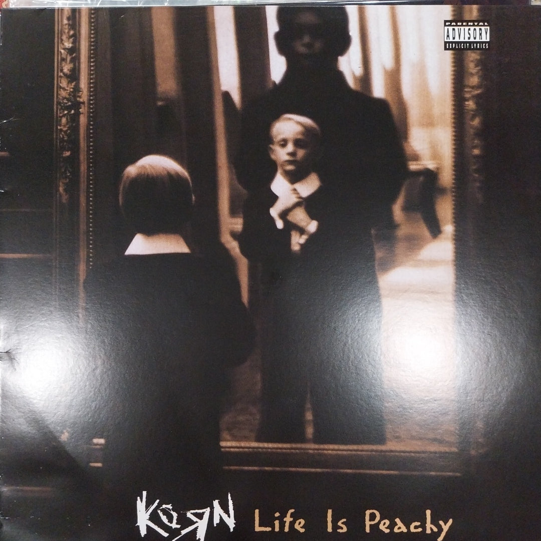 KORN - LIFE IS PEACHY (USED VINYL 2021 EURO ORANGE M- EX+)