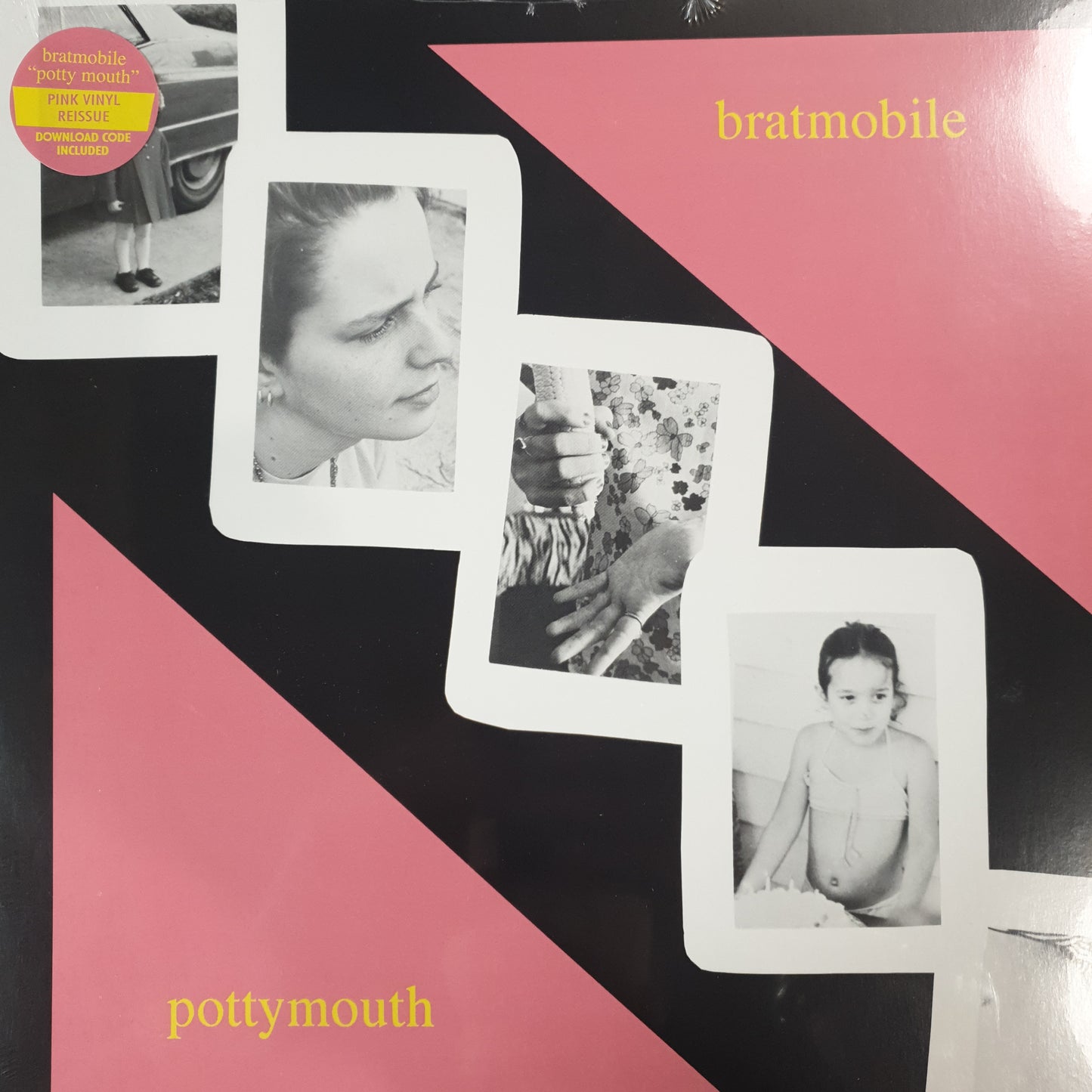 BRATMOBILE - POTTYMOUTH (PINK COLOURED) VINYL