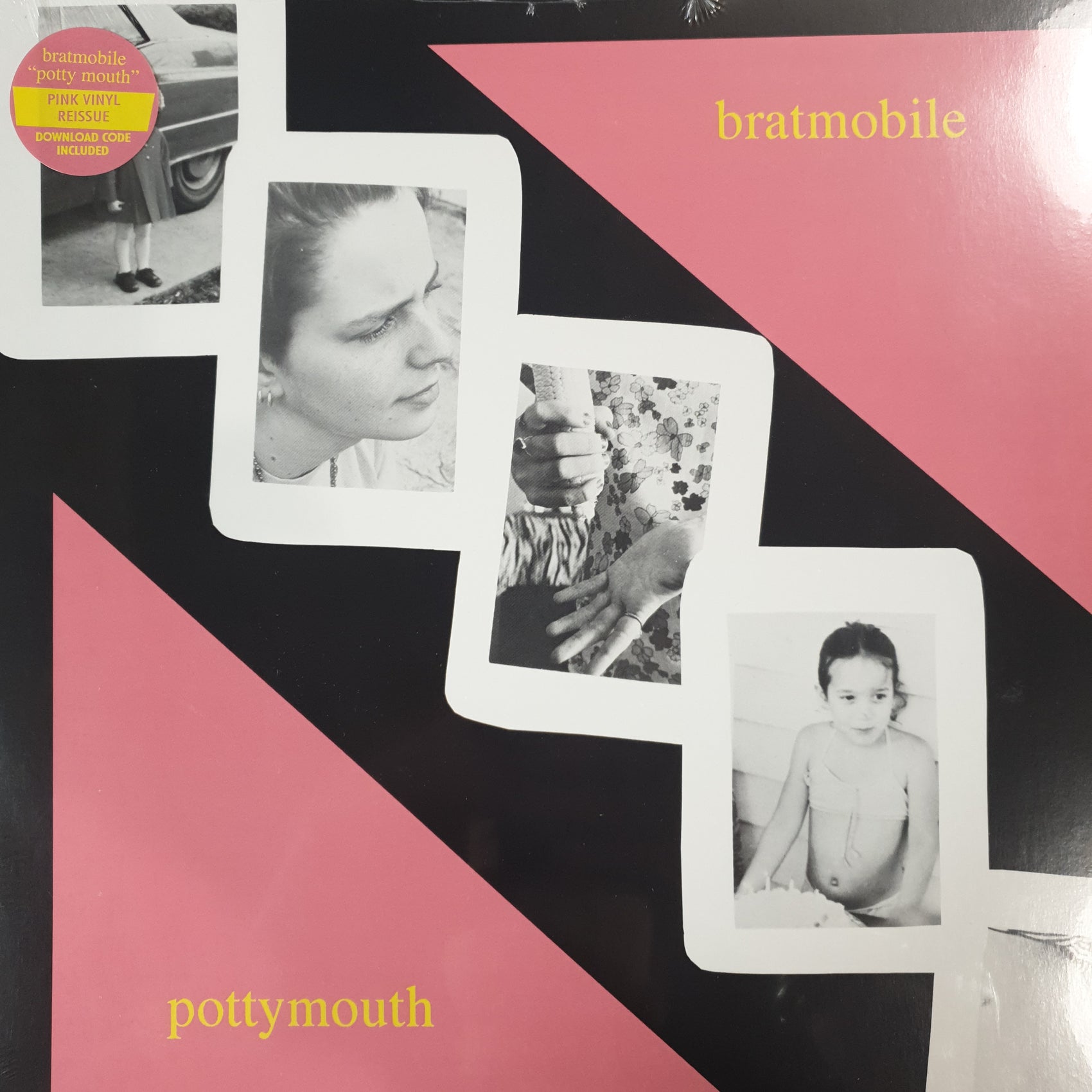 BRATMOBILE - POTTYMOUTH (PINK COLOURED) VINYL