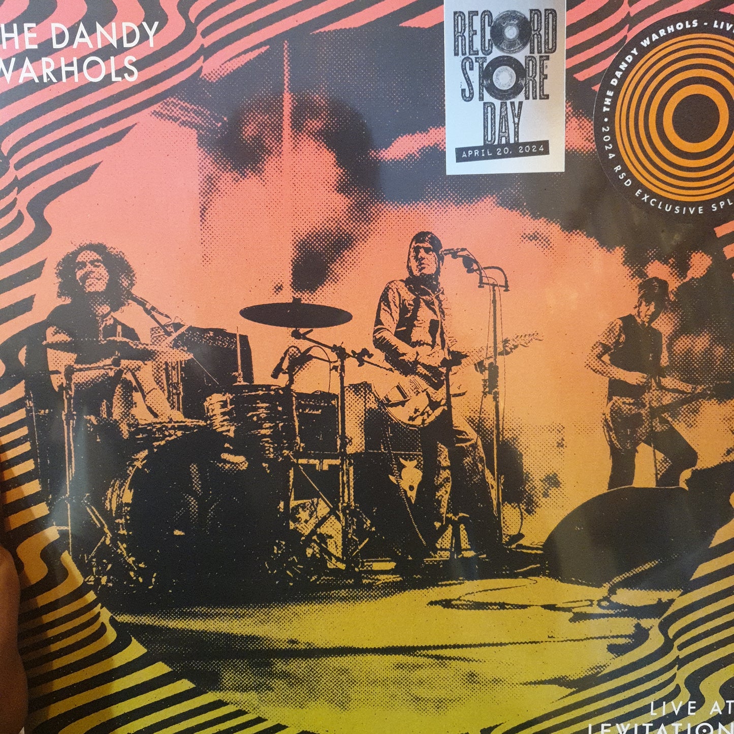 DANDY WARHOLS - LIVE AT LEVITATION (SPLATTER COLOURED) VINYL RSD 2024