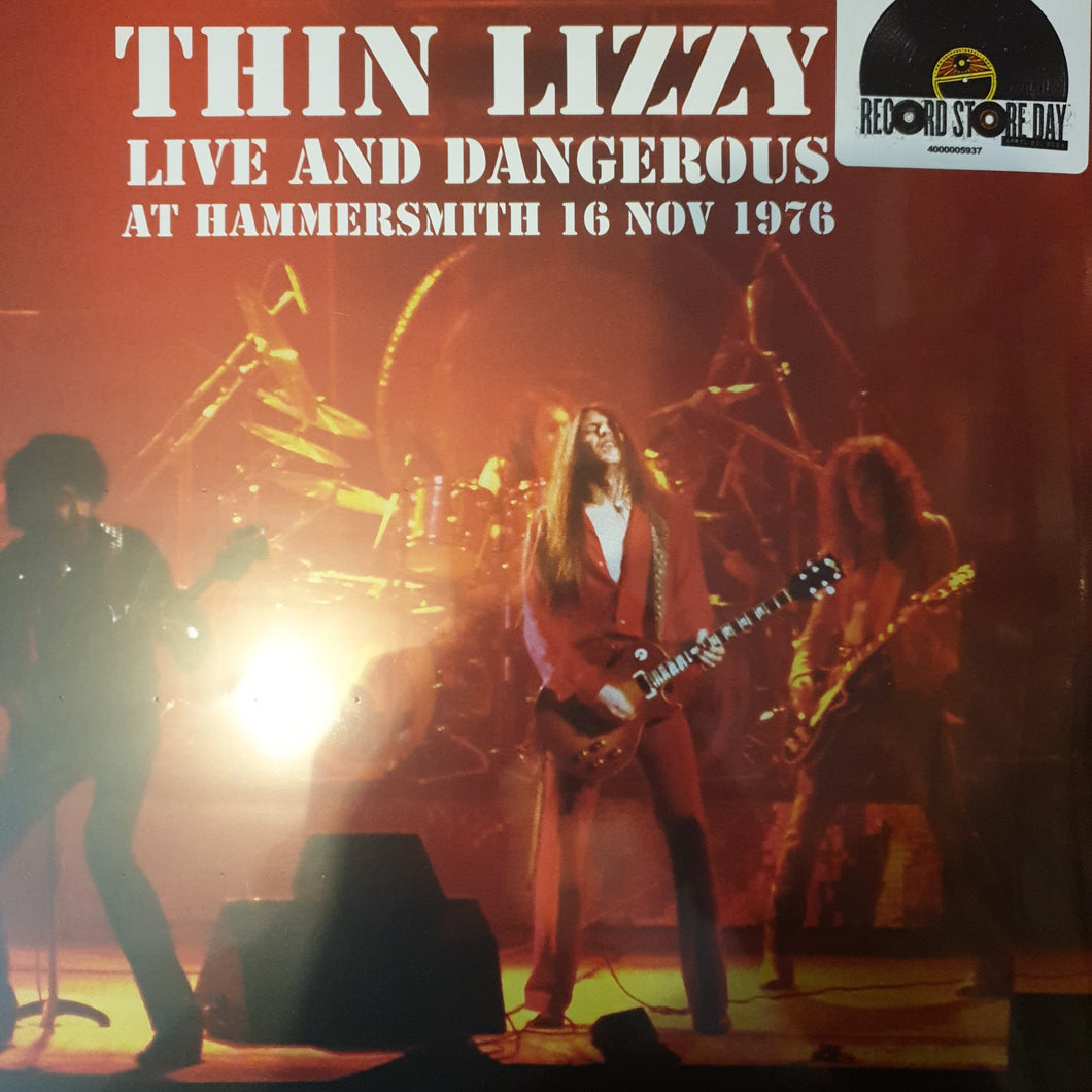 THIN LIZZY - LIVE AND DANGEROUS: AT HAMMERSMITH 16TH NOV 1976 (2LP) VINYL RSD 2024