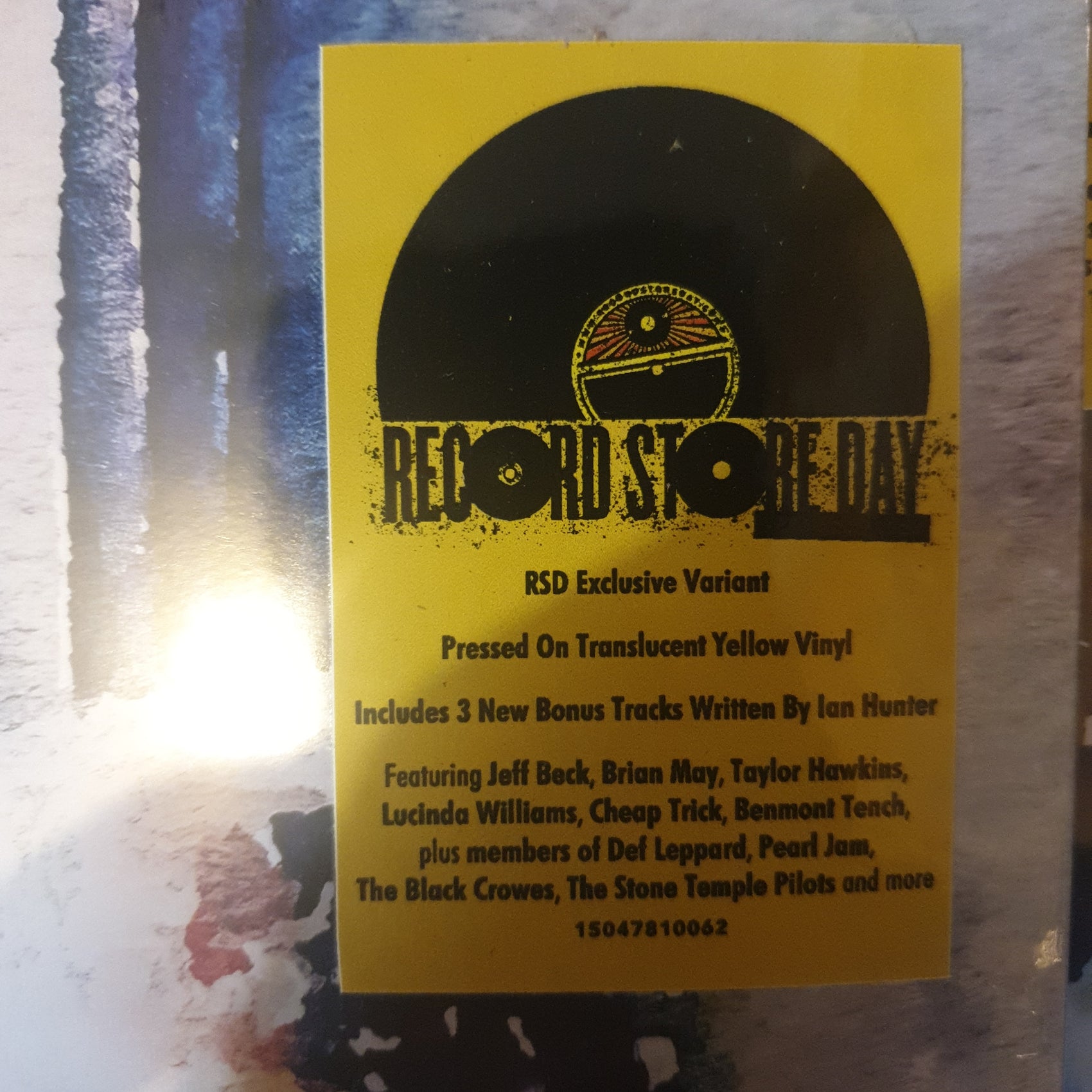 IAN HUNTER - DEFIANCE PART 2: FICTION (YELLOW COLOURED) (2LP) VINYL RSD 2024