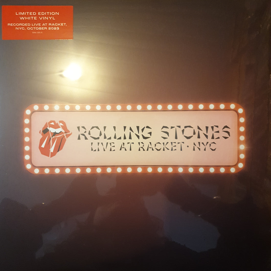 ROLLING STONES - LIVE AT RACKET NYC (WHITE COLOURED) VINYL RSD 2024