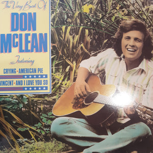DON MCLEAN - VERY BEST OF (USED VINYL 1980 UK M-/EX+)