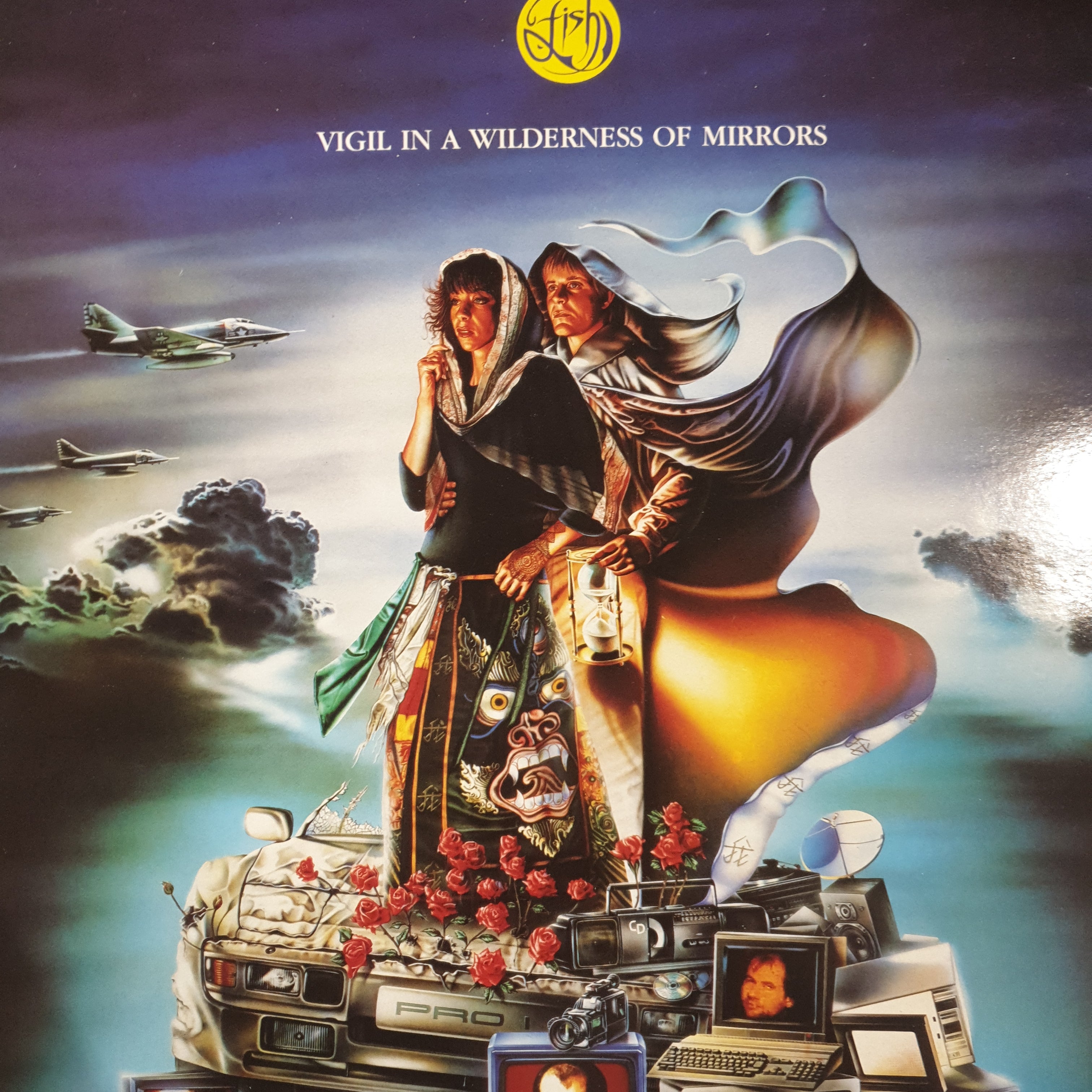 FISH - VIRGIL IN A WILDERNESS OF MIRRORS (USED VINYL 1990 UK M-/M