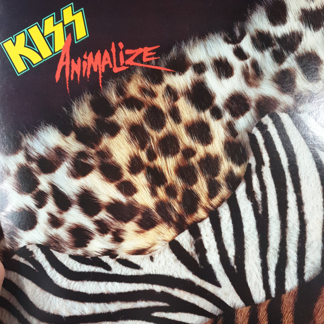 KISS - ANIMALIZE (USED VINYL 1984 US M-/EX)