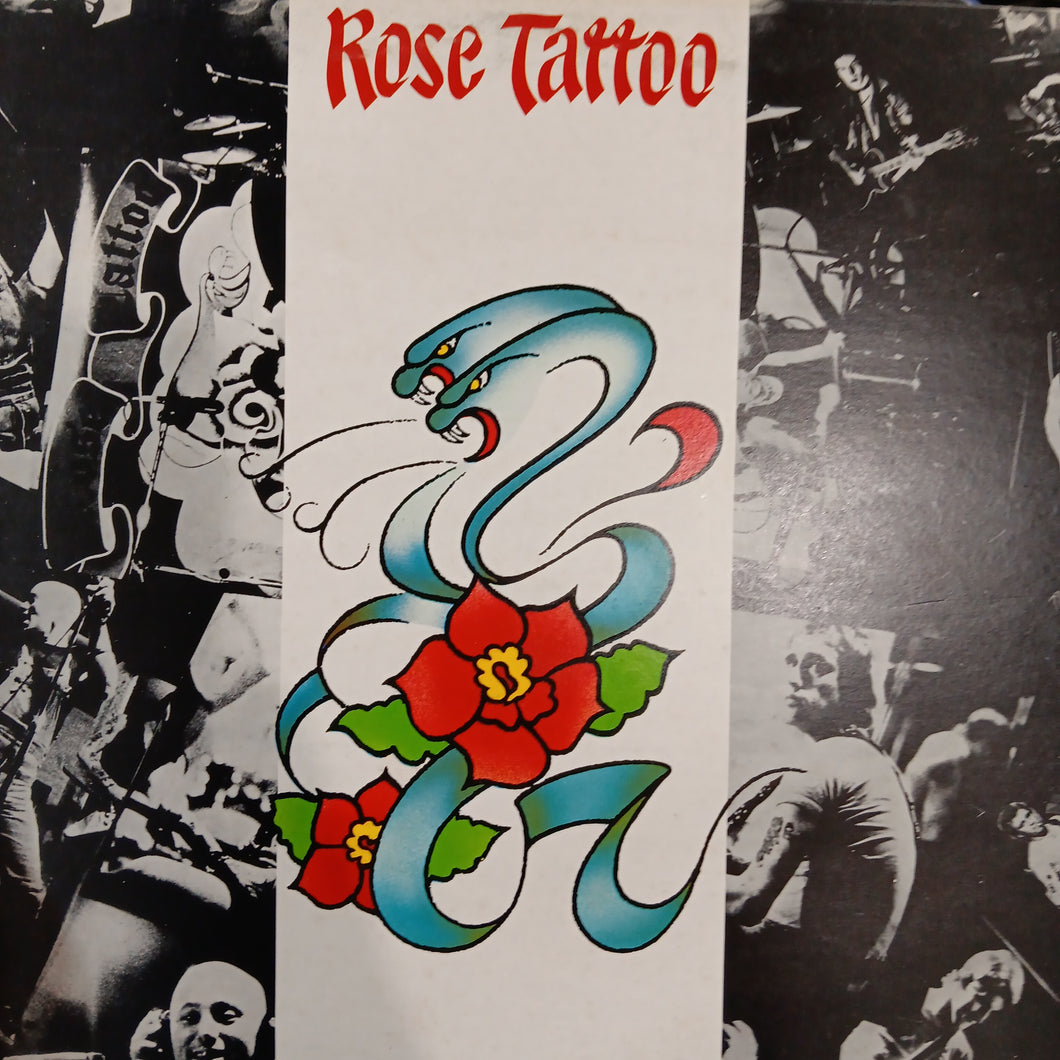 ROSE TATTOO - SELF TITLED (USED VINYL 1981 US M-/EX)
