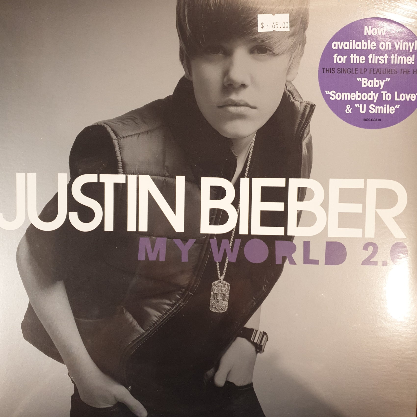 JUSTIN BIEBER - MY WORLD 2.0 VINYL